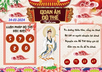 Quan Âm Độ Thế 14/01/2024