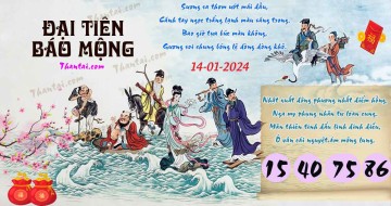 Đại Tiên Báo Mộng 14/01/2024