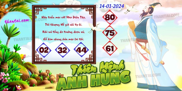 THIÊN MỆNH ANH HÙNG 30/12/2023