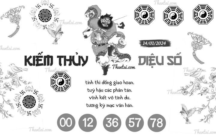 KIẾM THỦY DIỆU SỐ 30/12/2023