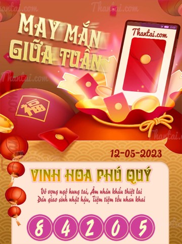 May Mắn Giữa Tuần 12/05/2023