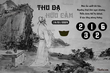 THU DẠ HỮU CẢM 14/01/2024