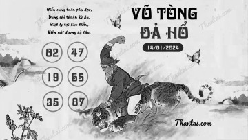 VÕ TÒNG ĐẢ HỔ 14/01/2024