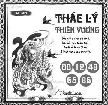 THÁC LÝ THIÊN VƯƠNG 14/01/2024