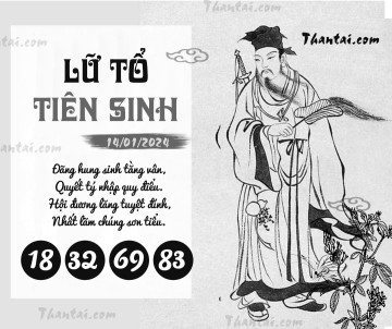 LỮ TỔ TIÊN SINH 14/01/2024