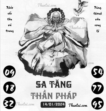 SA TĂNG THẦN PHÁP 14/01/2024