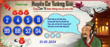 Huyền Cơ Tường Giải 15/01/2024