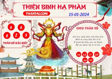 Thiên Binh Hạ Phàm 15/01/2024