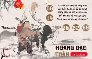 HOÀNG ĐẠO TUẦN 15/01/2024