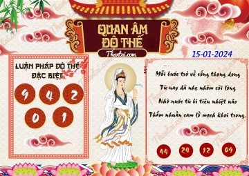 Quan Âm Độ Thế 15/01/2024