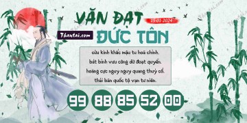 Văn Đạt Đức Tôn 15/01/2024