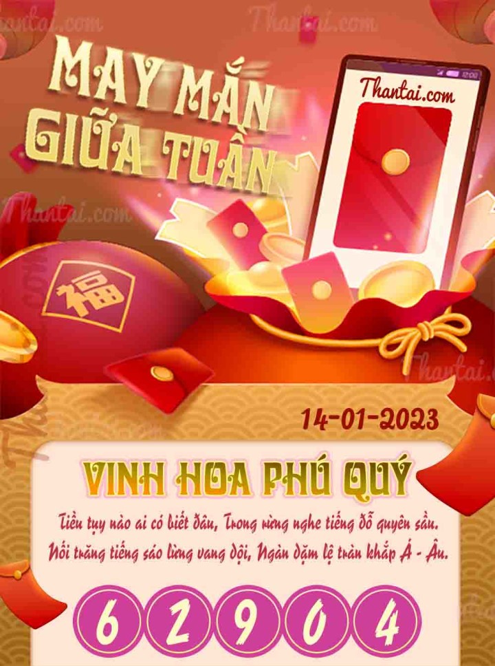May Mắn Giữa Tuần 01/01/2023