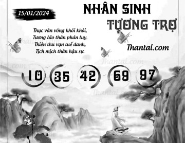 NHÂN SINH TƯƠNG TRỢ 15/01/2024