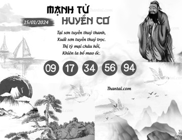 MẠNH TỬ HUYỀN CƠ 15/01/2024