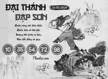 ĐẠI THÁNH ĐẠP SƠN 15/01/2024