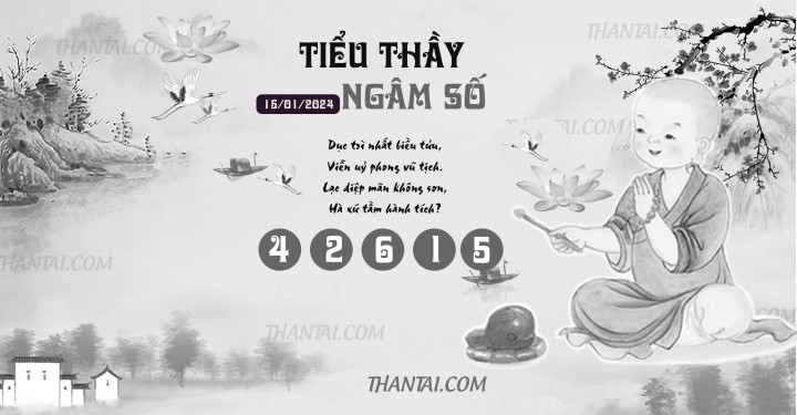 TIỂU THẦY NGÂM SỐ 31/12/2023