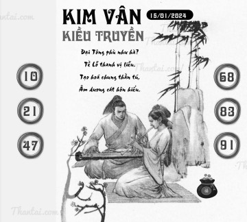 KIM VÂN KIỀU TRUYỀN 15/01/2024