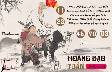 HOÀNG ĐẠO TUẦN 16/01/2024