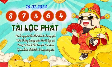 Tài Lộc Phát 16/01/2024