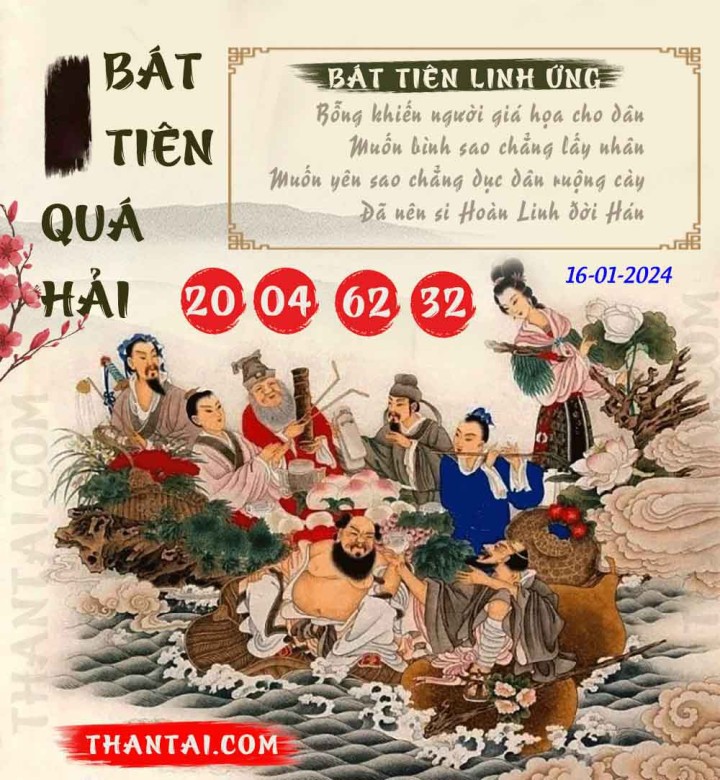 BÁT TIÊN QUÁ HẢI 01/01/2024