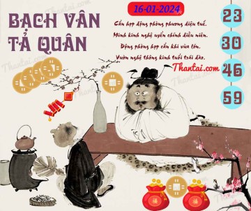 Bạch Vân Tả Quân 16/01/2024