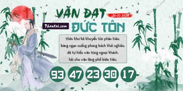 Văn Đạt Đức Tôn 16/01/2024