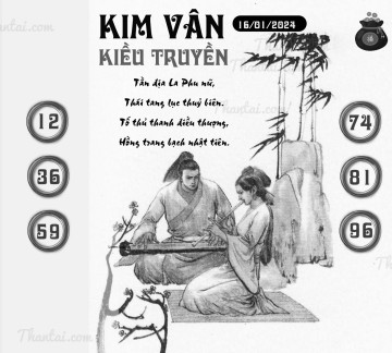 KIM VÂN KIỀU TRUYỀN 16/01/2024