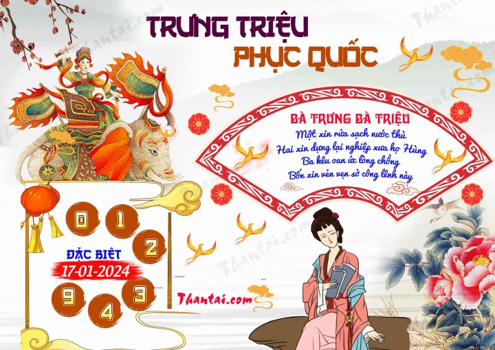 Trưng Triệu Phục Quốc 02/01/2024