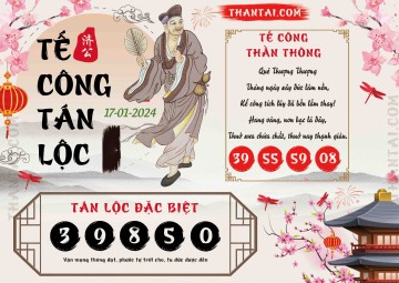 Tế Công Tán Lộc 17/01/2024