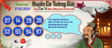 Huyền Cơ Tường Giải 17/01/2024