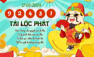 Tài Lộc Phát 17/01/2024