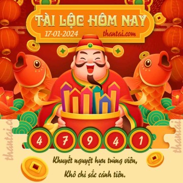 Tài Lộc Hôm Nay 17/01/2024