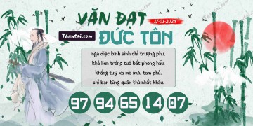 Văn Đạt Đức Tôn 17/01/2024