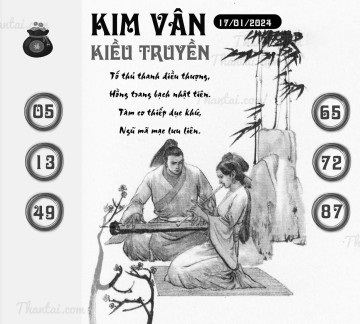 KIM VÂN KIỀU TRUYỀN 17/01/2024