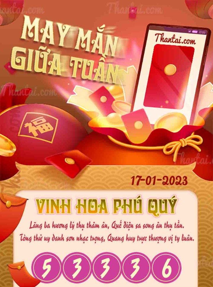 May Mắn Giữa Tuần 02/01/2023
