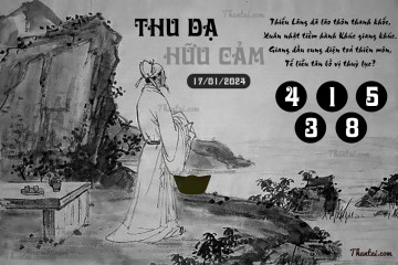 THU DẠ HỮU CẢM 17/01/2024