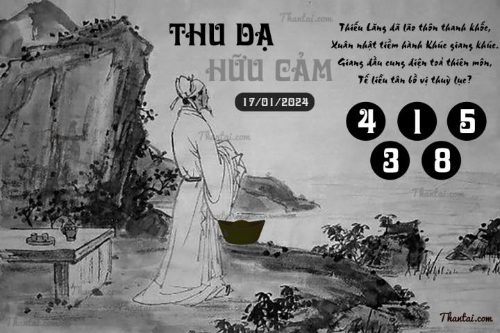 THU DẠ HỮU CẢM 02/01/2024