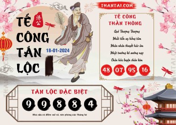 Tế Công Tán Lộc 18/01/2024