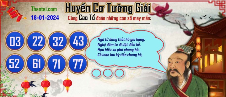 Huyền Cơ Tường Giải 03/01/2024