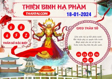 Thiên Binh Hạ Phàm 18/01/2024