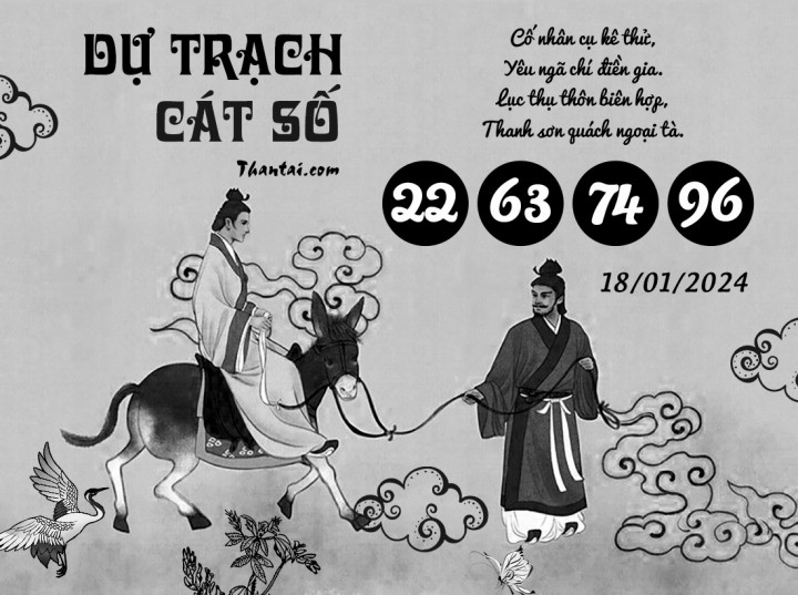 DỰ TRẠCH CÁT SỐ 03/01/2024