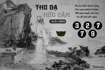 THU DẠ HỮU CẢM 18/01/2024