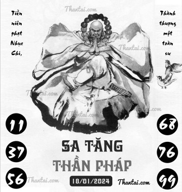 SA TĂNG THẦN PHÁP 18/01/2024