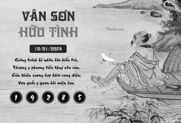 VÂN SƠN HỮU TÌNH 18/01/2024