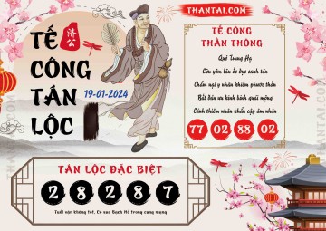 Tế Công Tán Lộc 19/01/2024