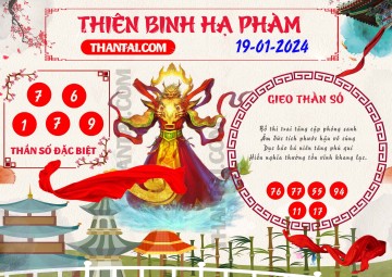 Thiên Binh Hạ Phàm 19/01/2024