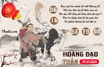 HOÀNG ĐẠO TUẦN 19/01/2024