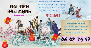 Đại Tiên Báo Mộng 19/01/2024