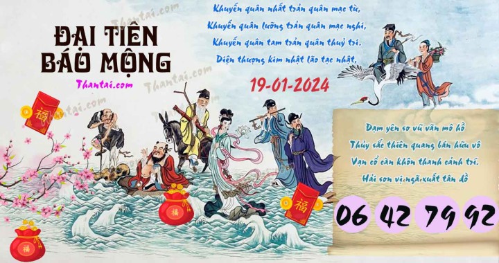 Đại Tiên Báo Mộng 04/01/2024