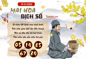 Mai Hoa Dịch Số 19/01/2024